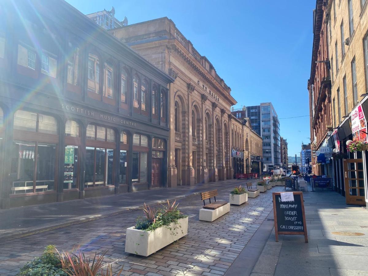 Lovely 1-Bed Apartment In Glasgow Merchant City Exterior foto